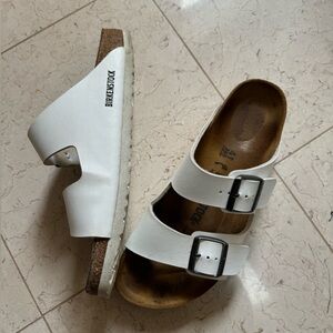 Birkenstock Arizona White Narrow size 41